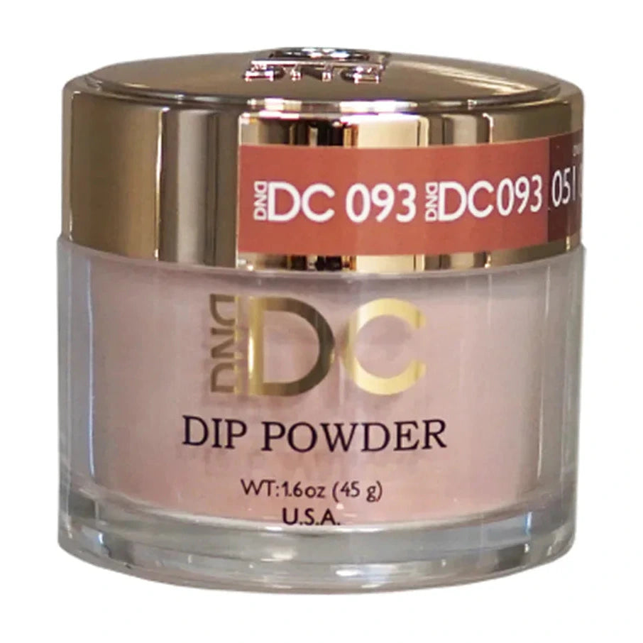 DND DC Dip Powder - 093 Light Fawn - 1.6oz jar