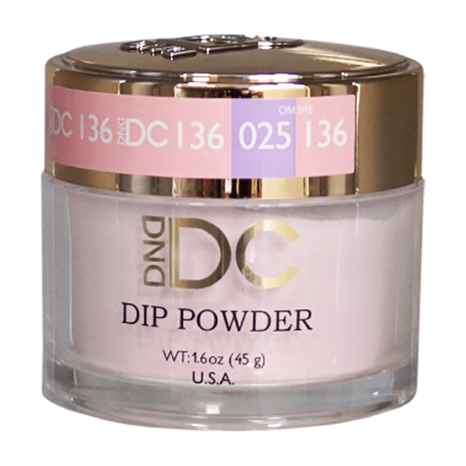 DND DC Dip - 136 Geranium Pink - 1.6 oz