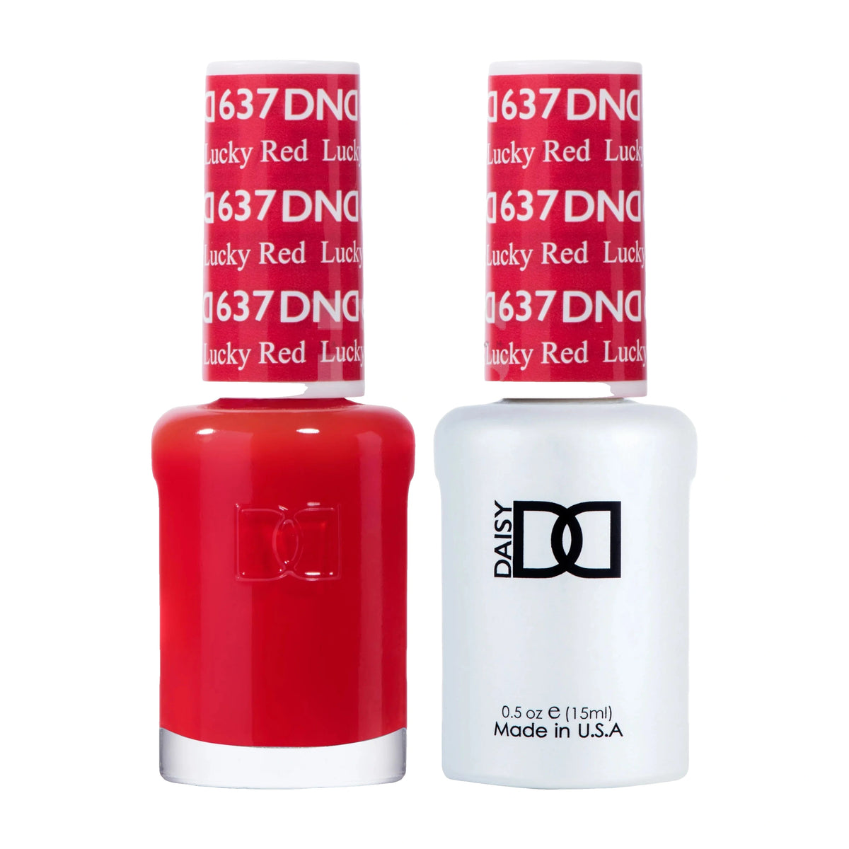 DND Duo Gel - 637 Lucky Red - Gel Polish