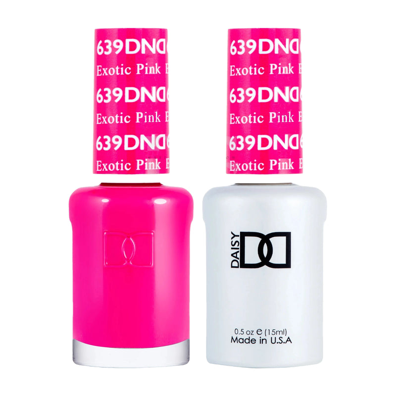 DND Duo Gel - 639 Exotic Pink - Gel Polish