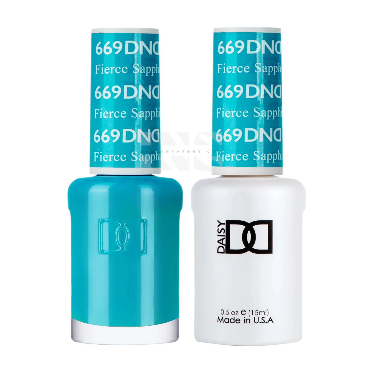 DND Duo Gel - 669 Fierce Sapphire - Gel Polish