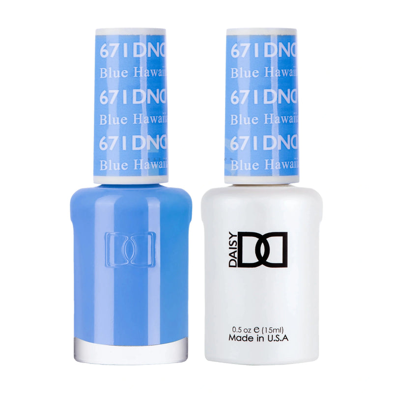 DND Duo Gel - 671 Blue Hawaiian - Gel Polish