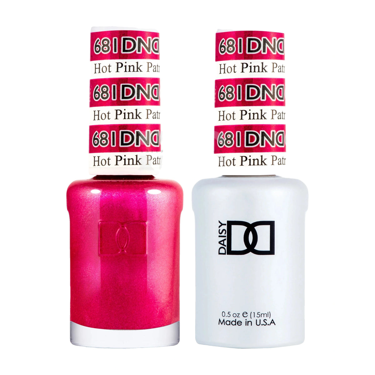 DND Duo Gel - 681 Hot Pink Patrol - Gel Polish