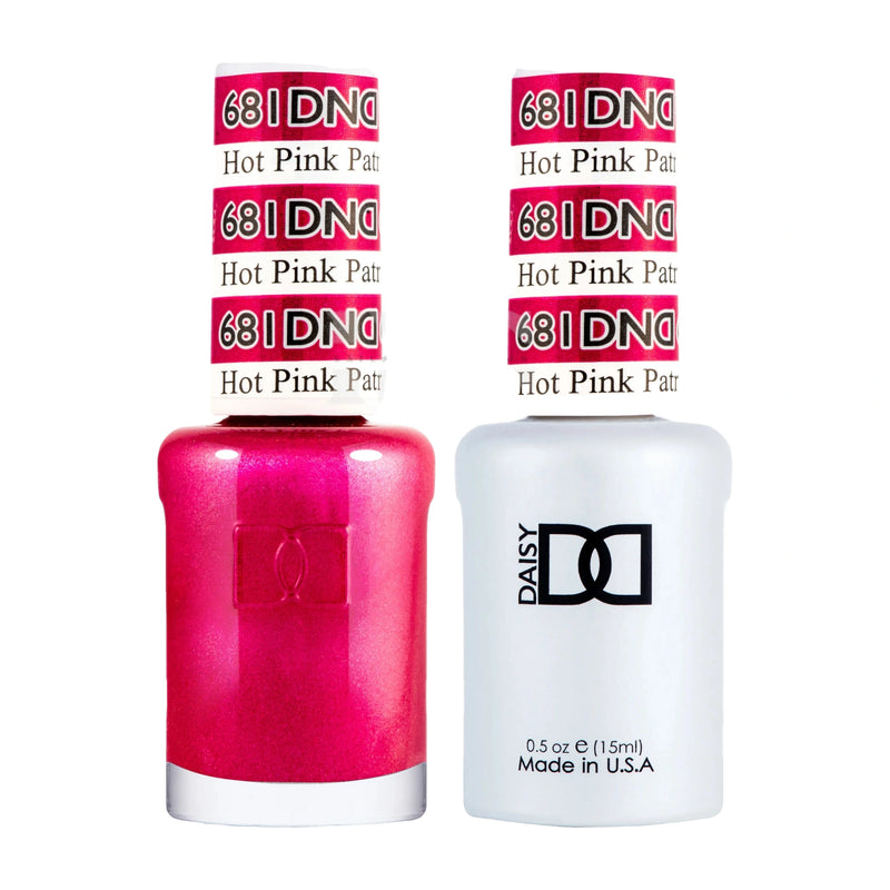 DND Duo Gel - 681 Hot Pink Patrol - Gel Polish