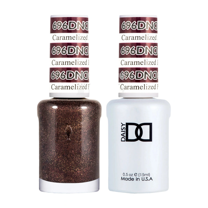 DND Duo Gel - 696 Caramelized Plum - Gel Polish