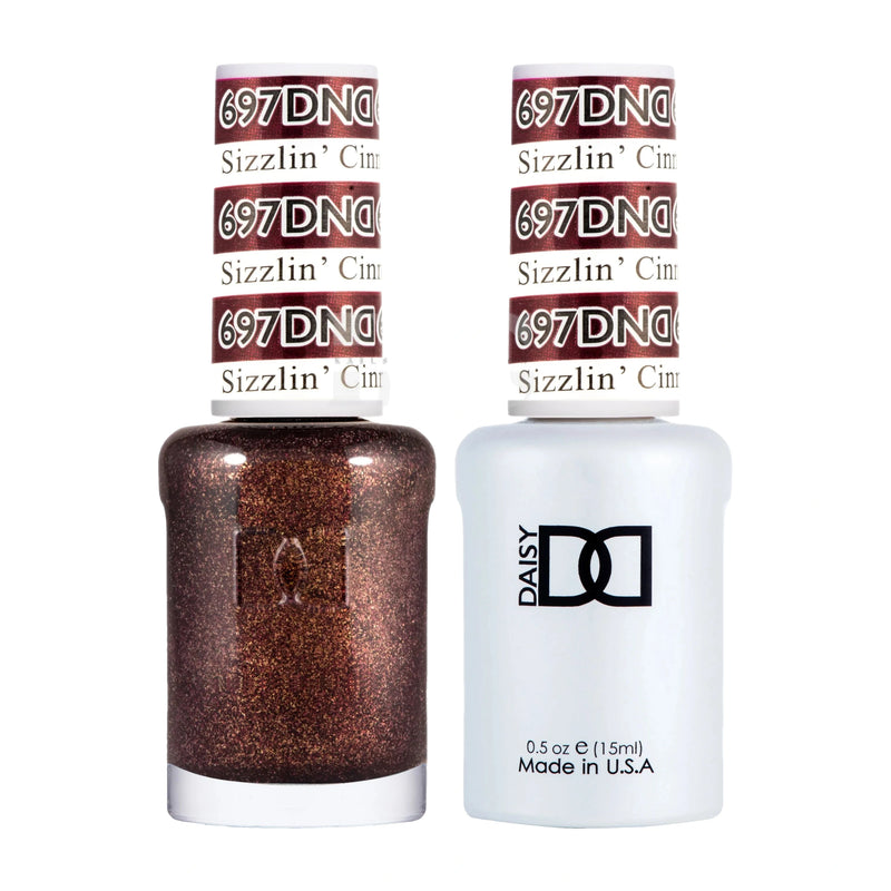 DND Duo Gel - 697 Sizzlin Cinnamon - Gel Polish