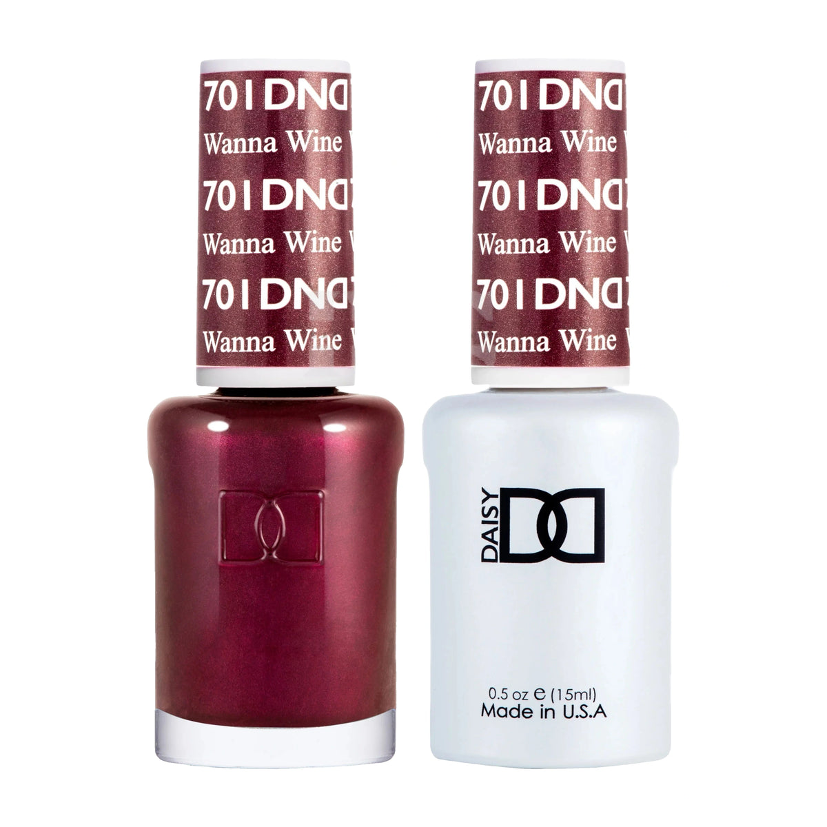 DND Duo Gel - 701 Wanna Wine - Gel Polish