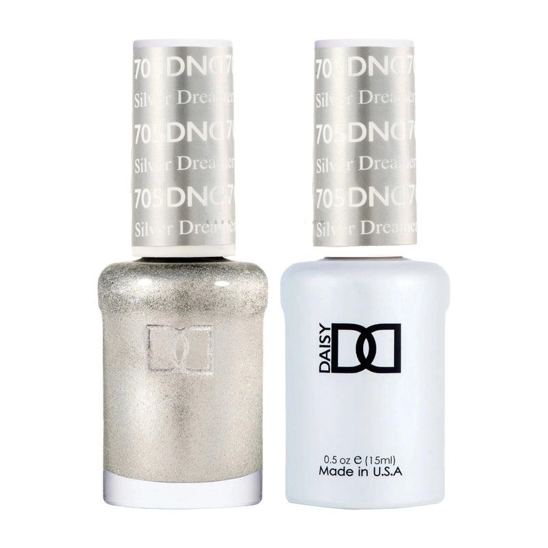 DND Duo Gel - 705 Silver Dreamer - Gel Polish