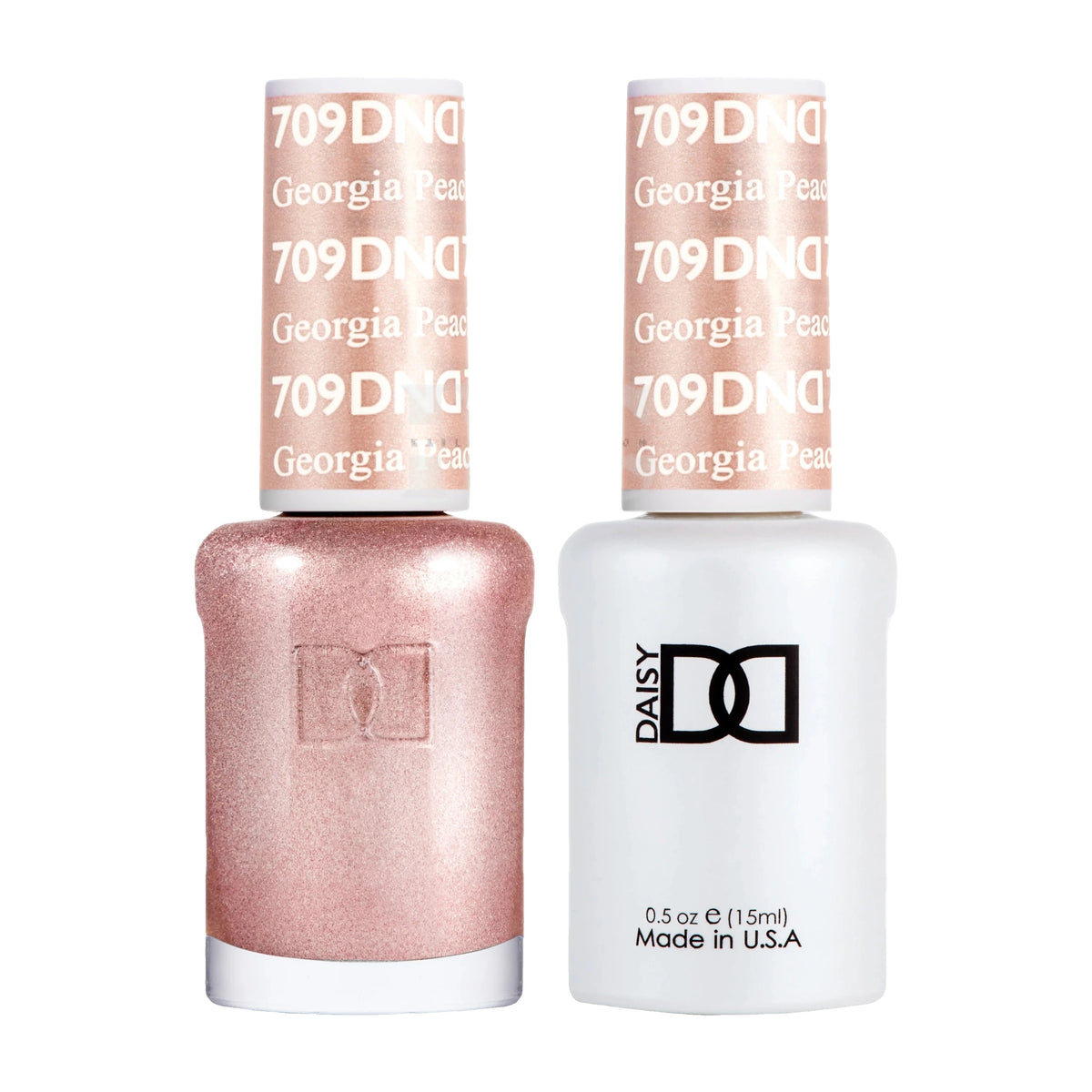 DND Duo Gel - 709 Georgia Peach - Gel Polish