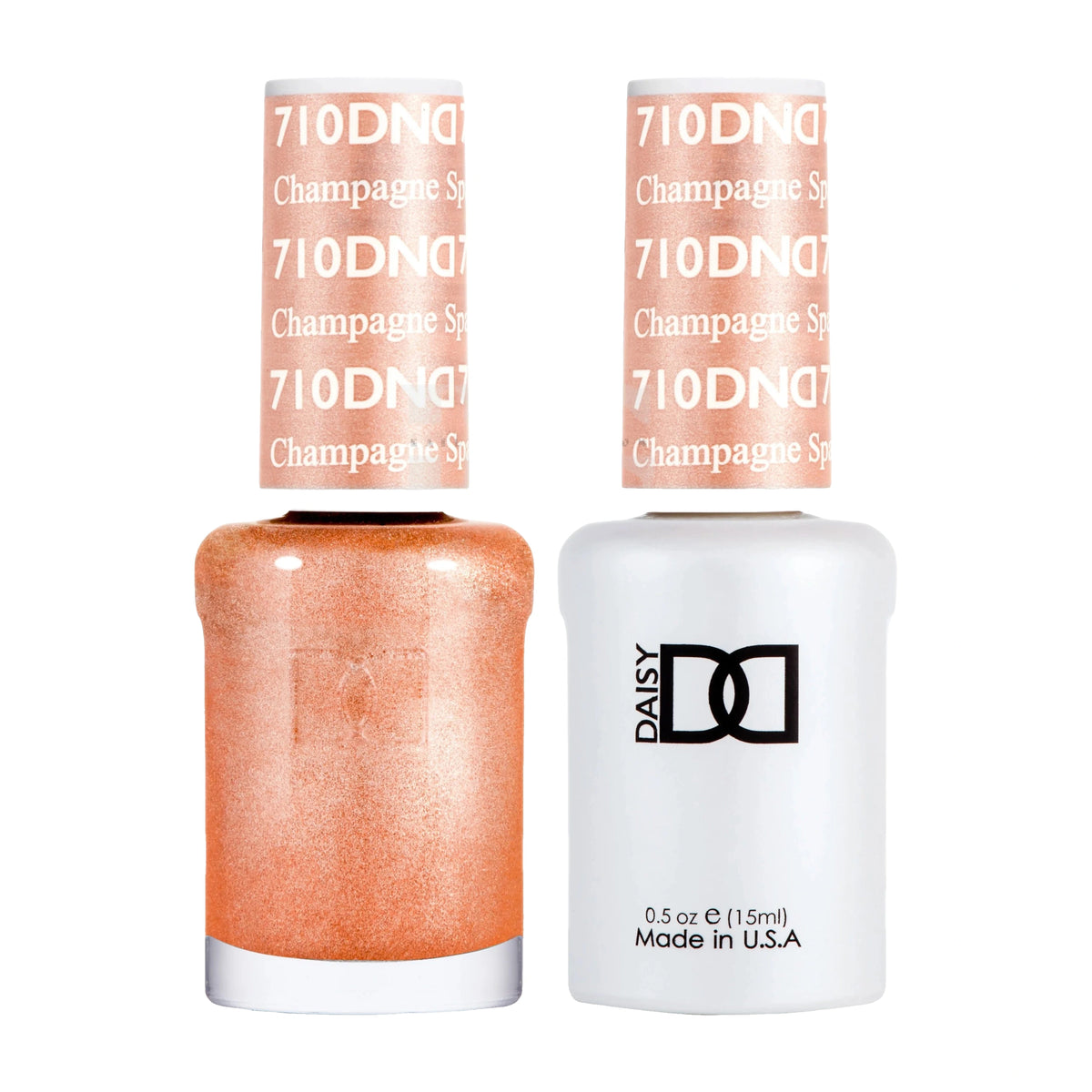 DND Duo Gel - 710 Champagne Sparkles - Gel Polish