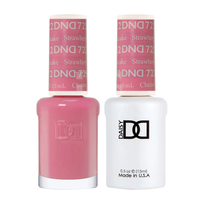DND Duo Gel - 722 Strawberry Cheesecake - Gel Polish