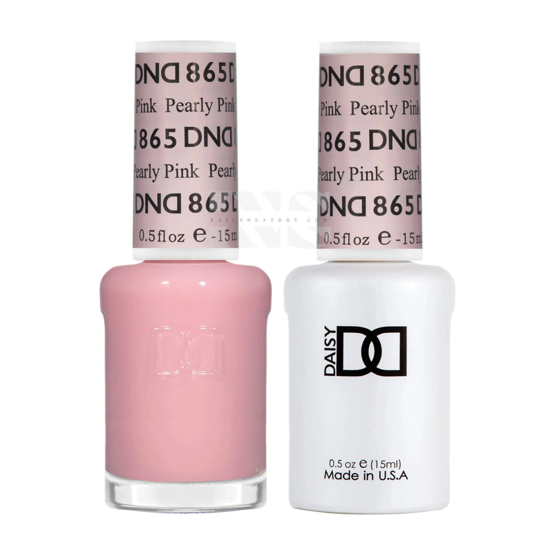 DND Duo Gel - 865 Pearly Pink - Gel Polish