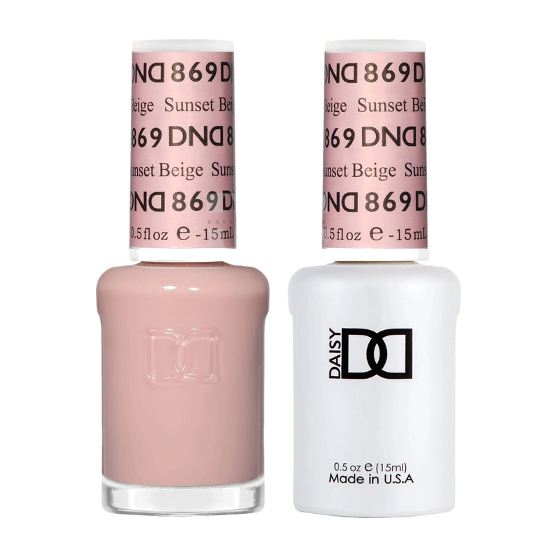 DND Duo Gel - 869 Sunset Beige - Gel Polish