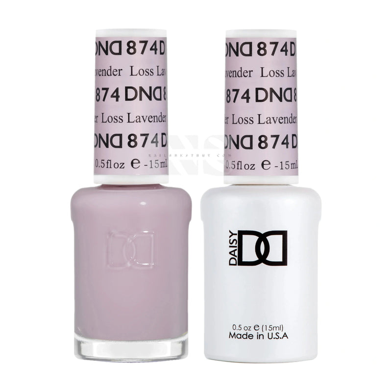 DND Duo Gel - 874 Loss Lavender - Gel Polish