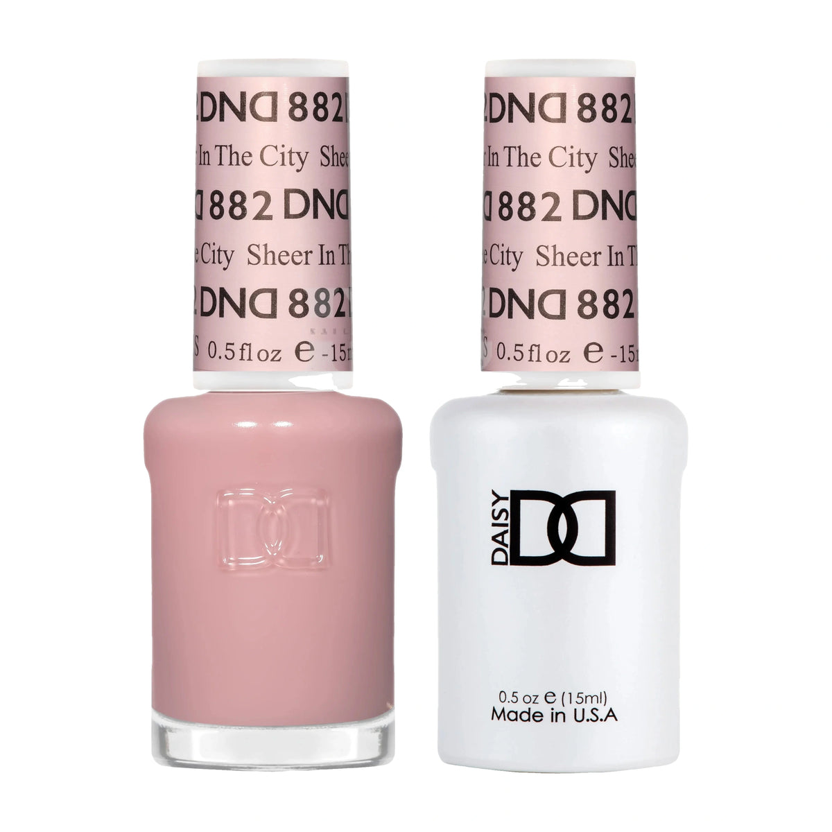 DND Duo Gel - 882 Sheer In The City - Gel Polish