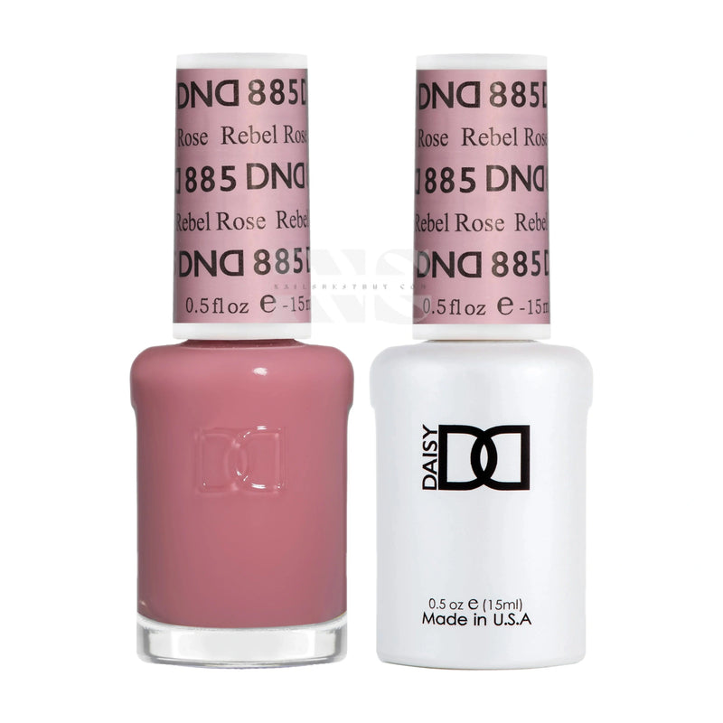 DND Duo Gel - 885 Rebel Rose - Gel Polish