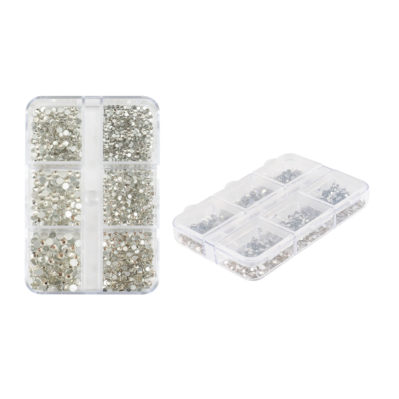 Diamond Rhinestone AB 6 sizes (900pcs)