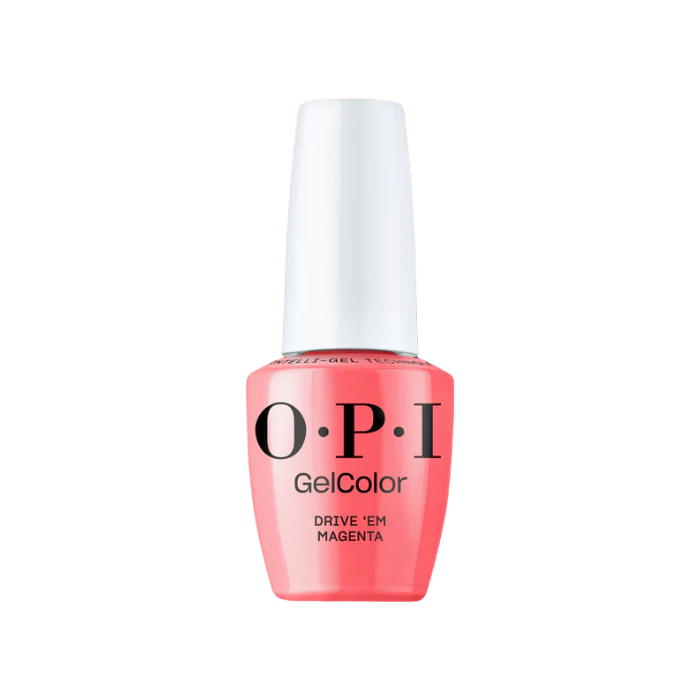 OPI Gel Color - Make ‘Em Jelly! Summer 2025 - Drive ‘Em Magenta GC S052