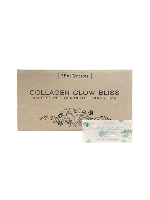 SPA CONCEPT Collagen Bubbly Fizz 6 In 1 - Eucalyptus Spearmint 48/Box