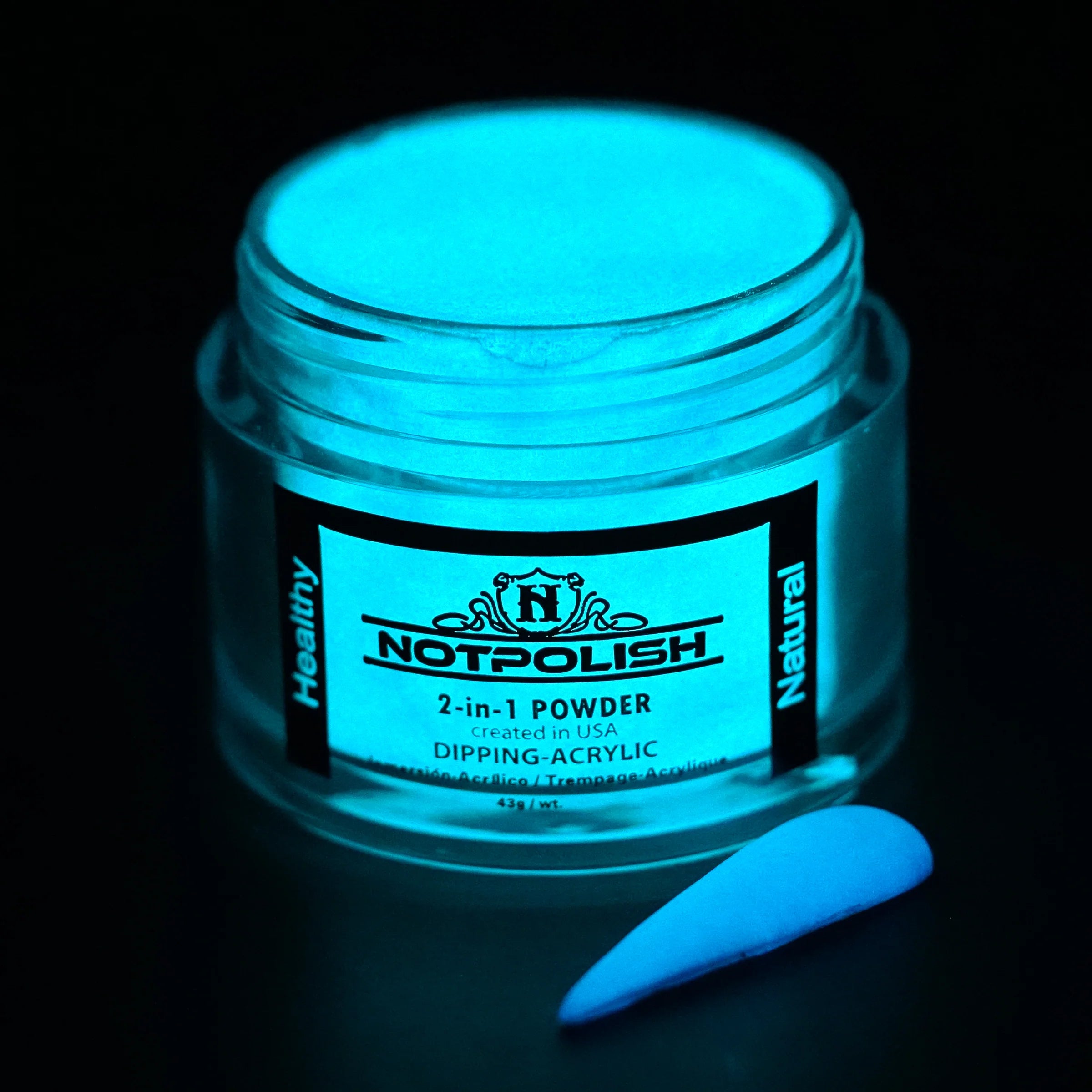 NOTPOLISH 2 in 1 Powder - G09 NightCrawlers - 2 oz