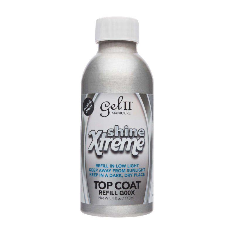 Gel ii xtreme shine gel top coat refill bottle