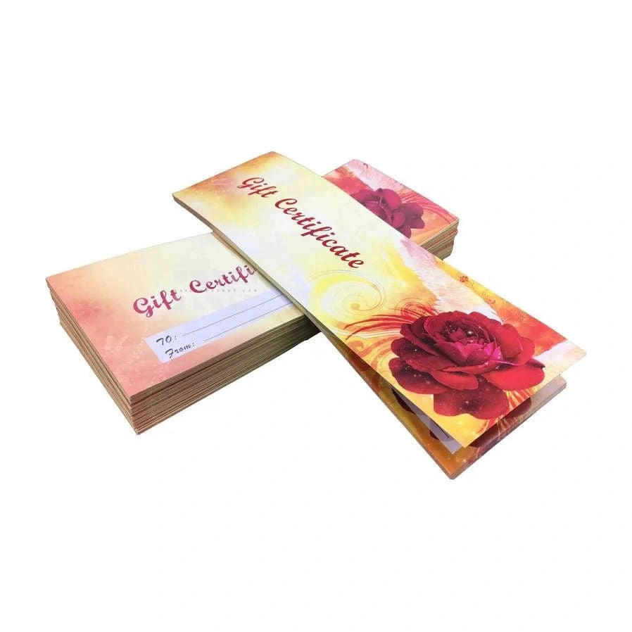 Gift Certificate w/ Envelope E13 - Certificate