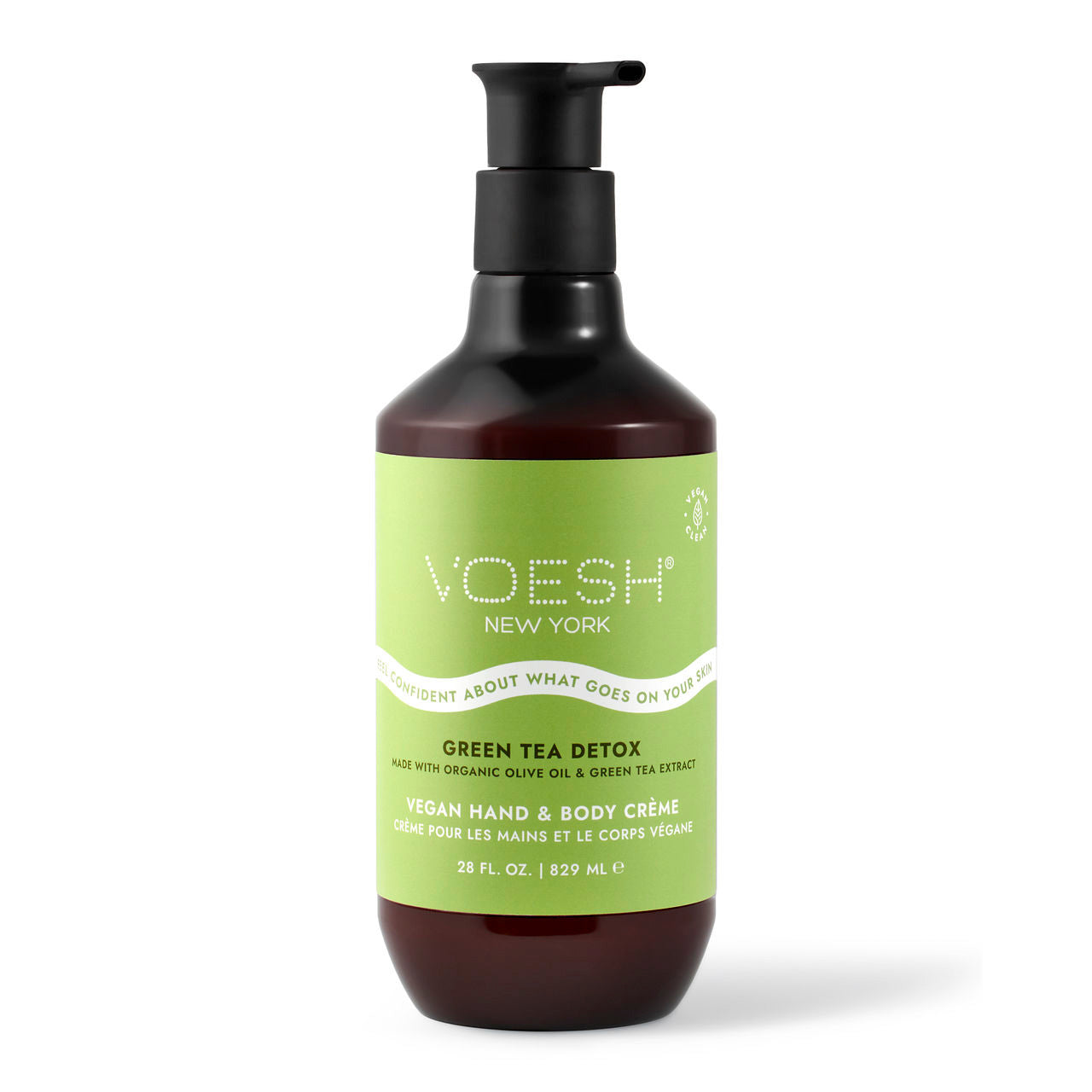 Voesh Vegan Body Creme Green Tea - 28 oz Single