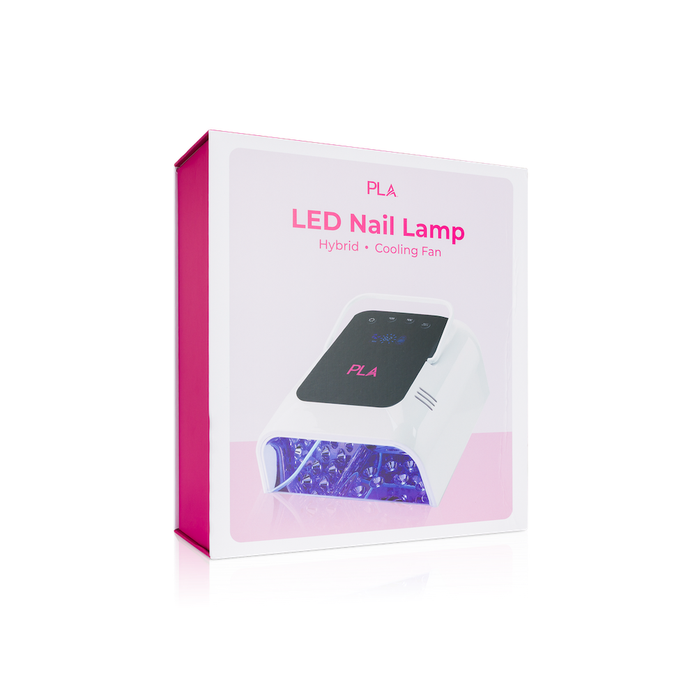 PLA Hybrid LED Gel Nail Lamp with Cooling Fan - packaging box