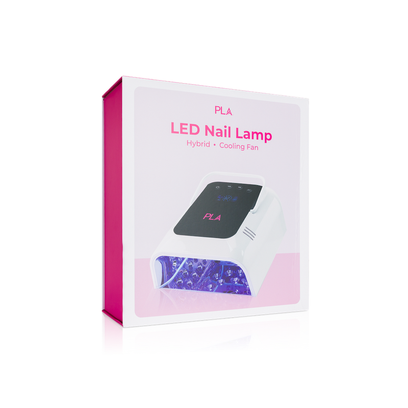 PLA Hybrid LED Gel Nail Lamp with Cooling Fan - packaging box