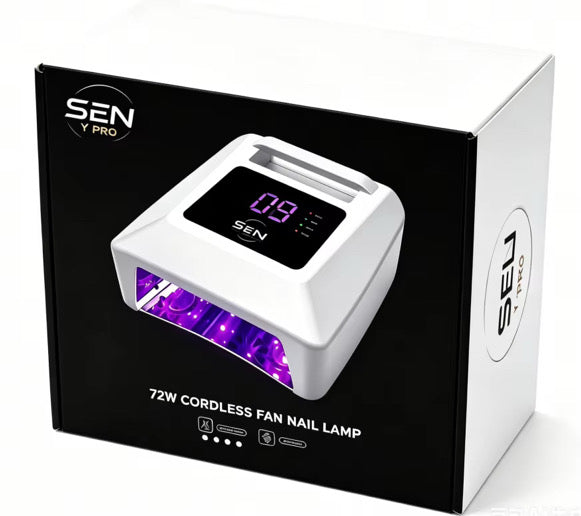 SEN Y PRO Cordless UV/LED Nail Lamp w/ Cooling Fan