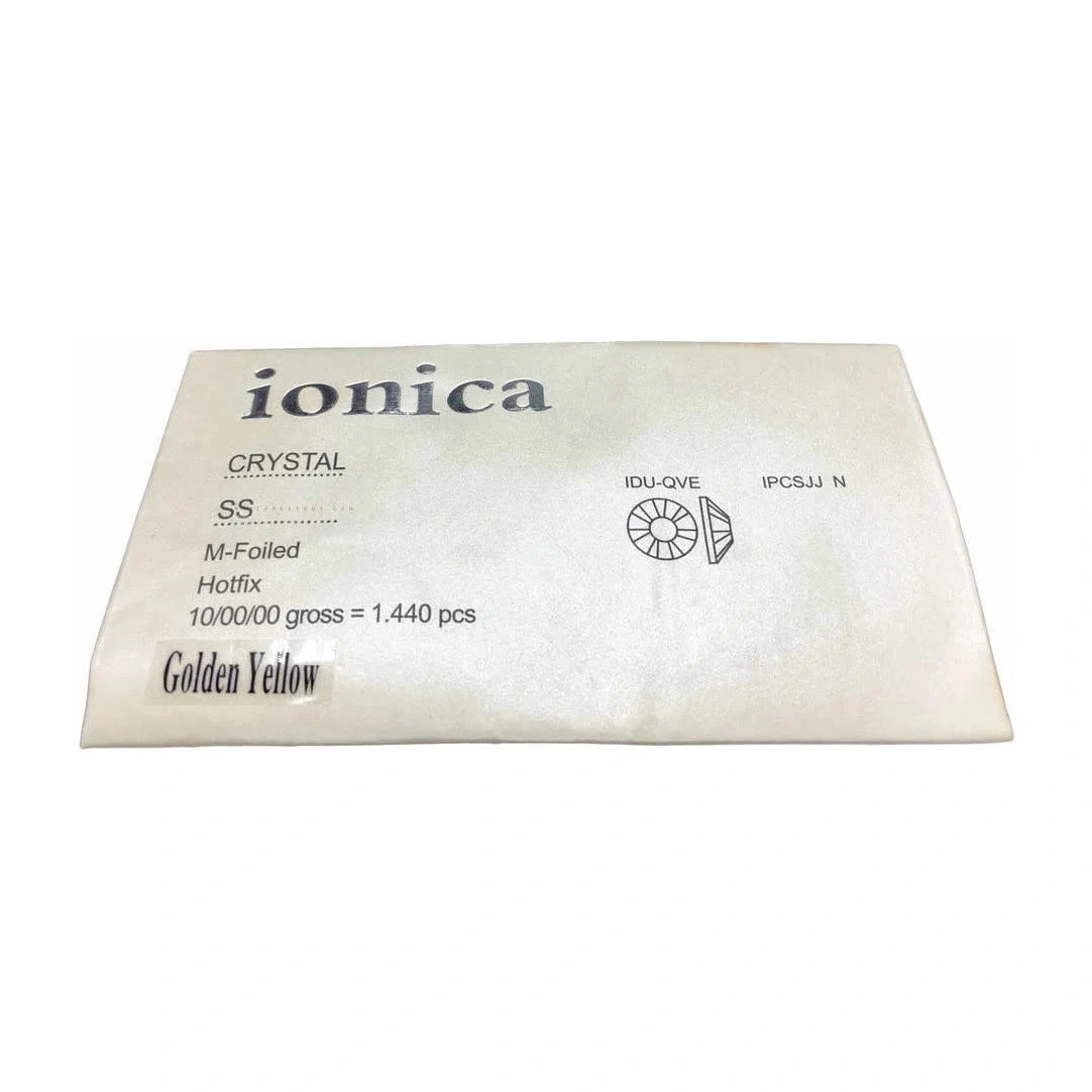 IONICA Crystal Rhinestones Golden Yellow - Rhinestone