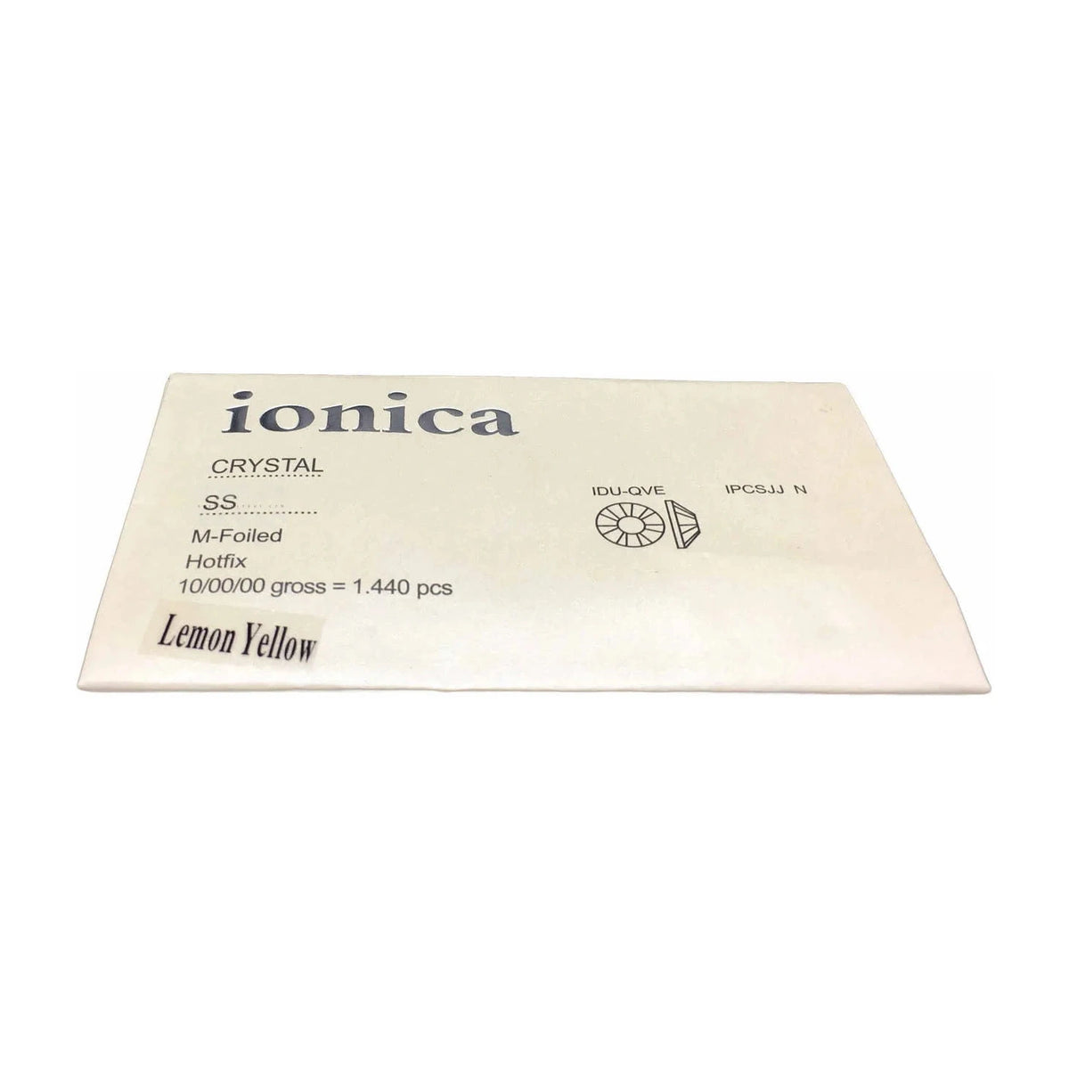 IONICA Crystal Rhinestones Lemon Yellow - Rhinestone