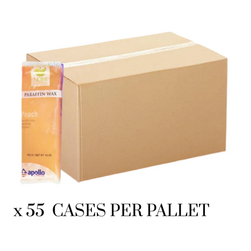 APOLLO Paraffin Peach 36lbs/Case - 55/Case per PALLET (W2)