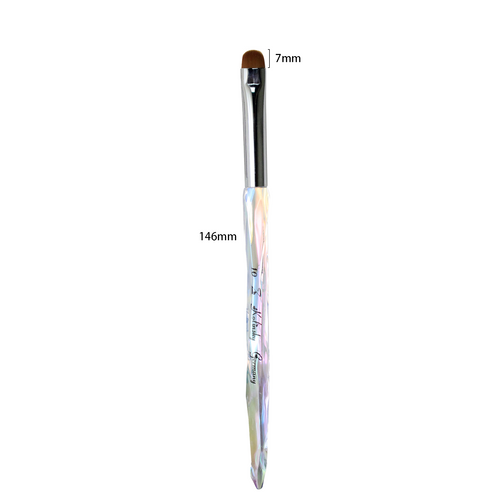 JKIO French Z Brushes - Crystal Handle - Size 10