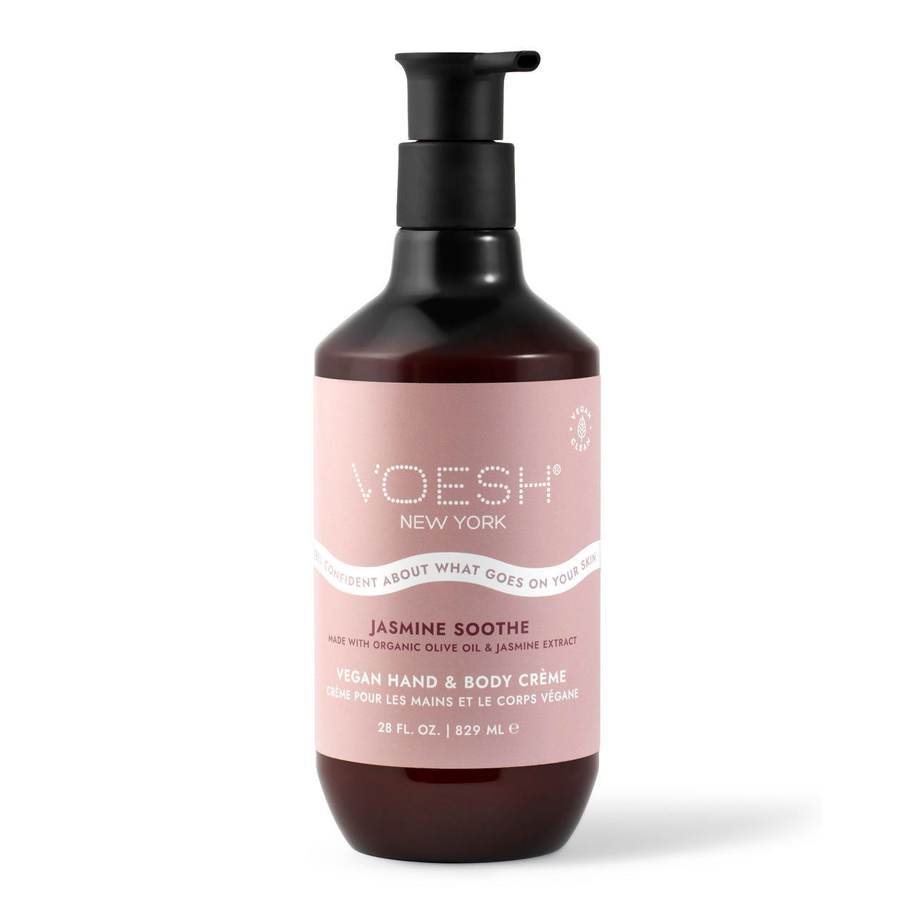 Voesh Vegan Body Creme Jasmine Soothe - 28 oz 12/Box