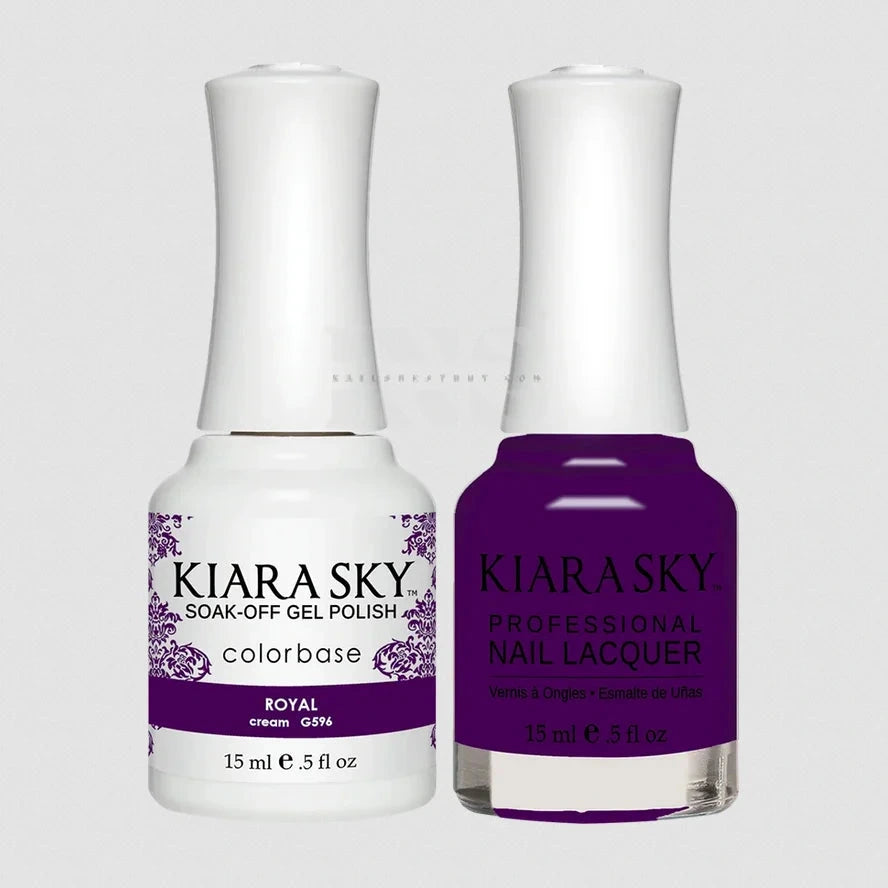 KIARA SKY GEL - London - G596 Royal - Gel Polish