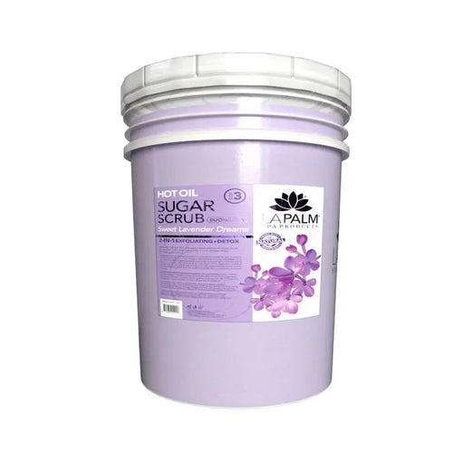 LA PALM Extreme Sugar Cane Scrub Lavender Bucket