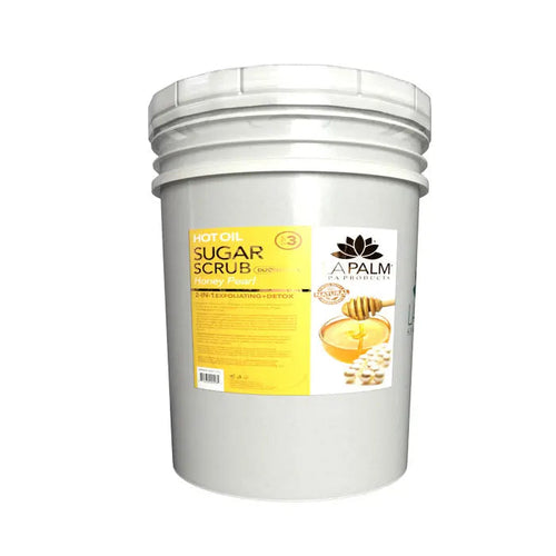 LA PALM Oil Sugar Scrub Honey Pearl Bucket