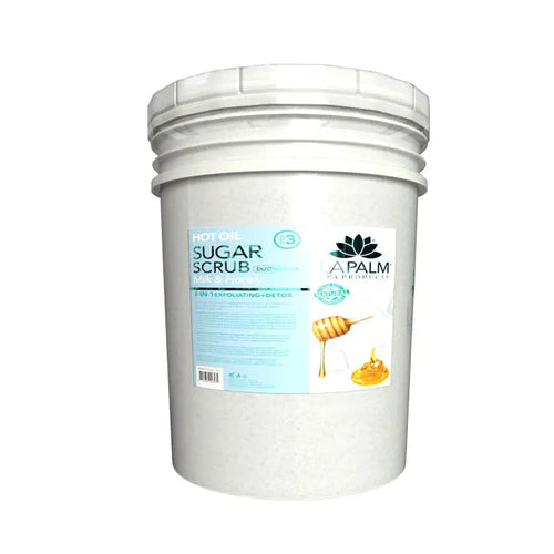LA PALM Oil Sugar Scrub Milk & Honey Bucket