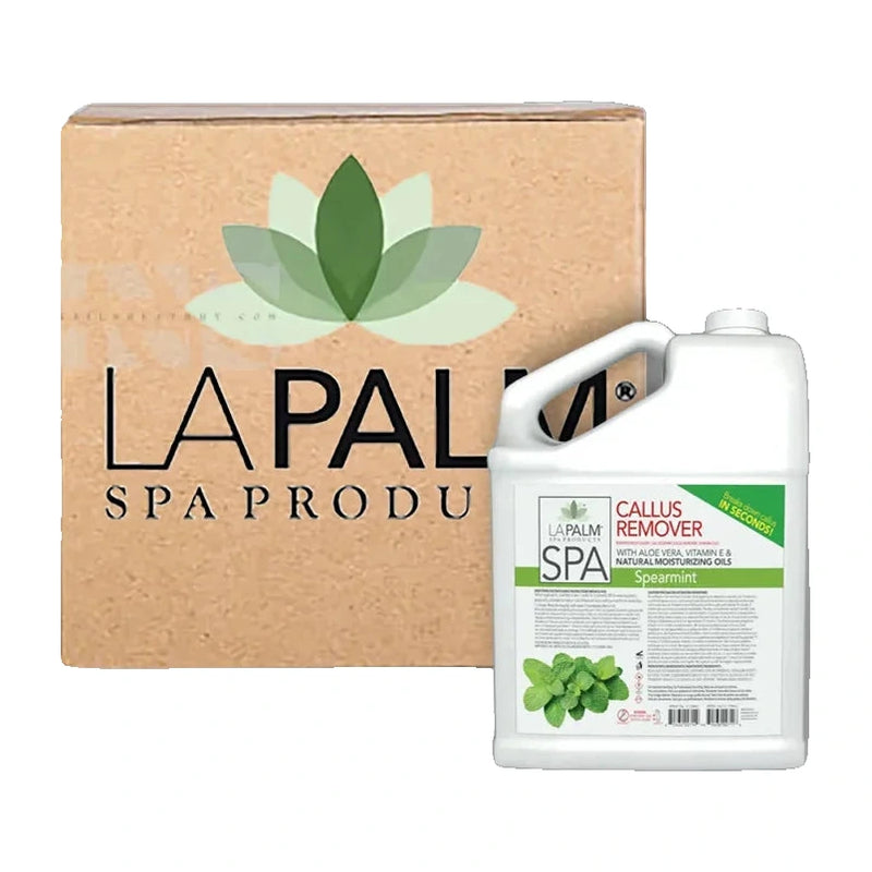 LA PALM Callus Remover Mint Gallon 4/Box - Callus Treatment
