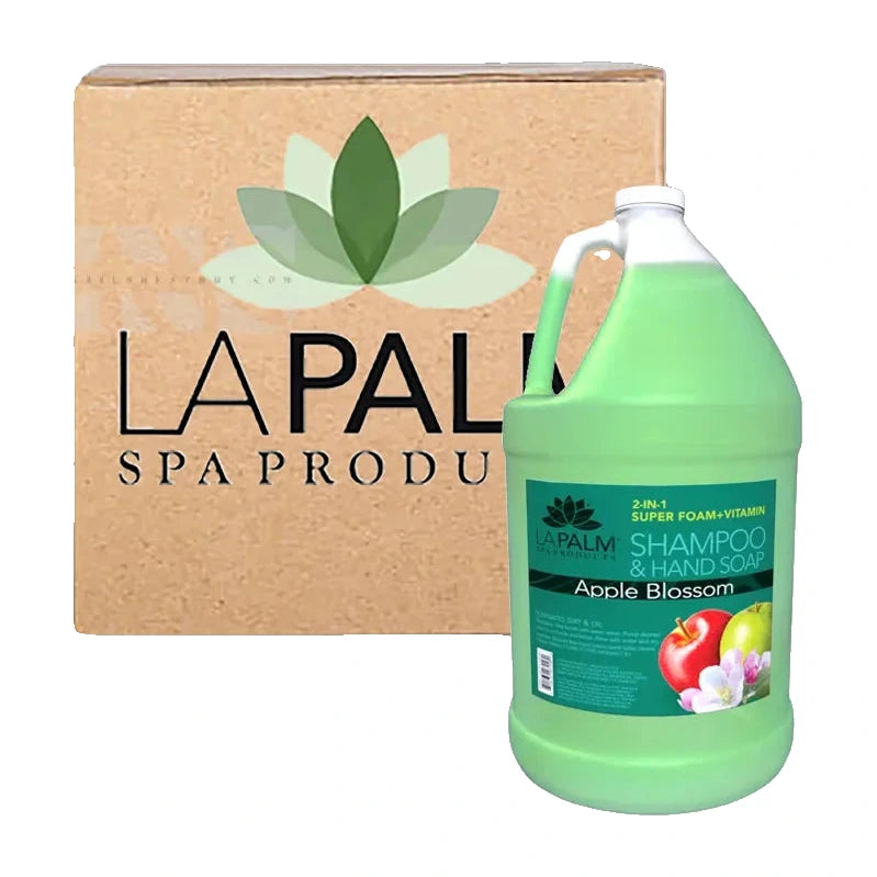 LA PALM Hand Soap Apple Gallon 4/Box - Spa Treatment