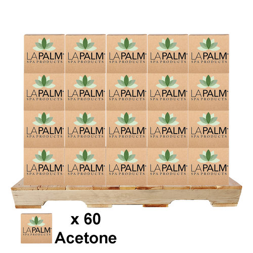 LA PALM Acetone 4/Box - 60/Box per PALLET
