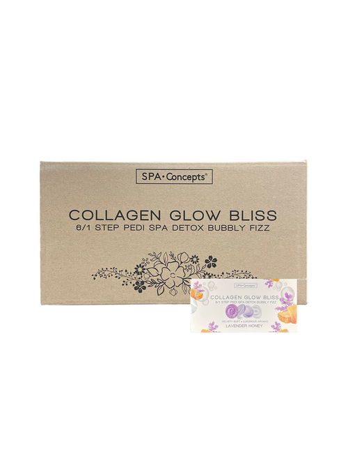 SPA CONCEPT Collagen Bubbly Fizz 6 In 1 - Lavender Honey 48/Box
