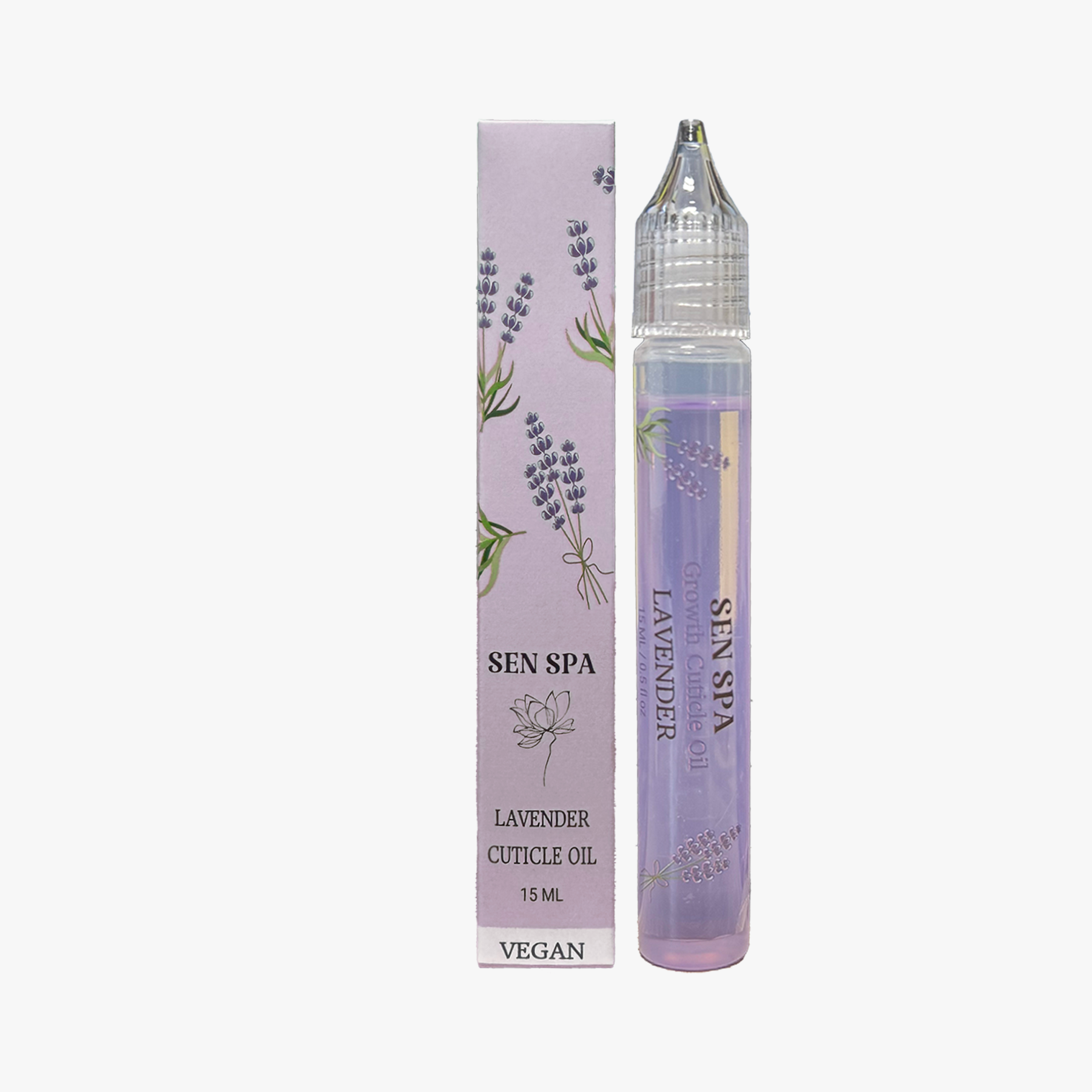 SEN SPA Bloom Cuticle Oil Pen Lavender 0.5 oz  Buy 1 Get 1