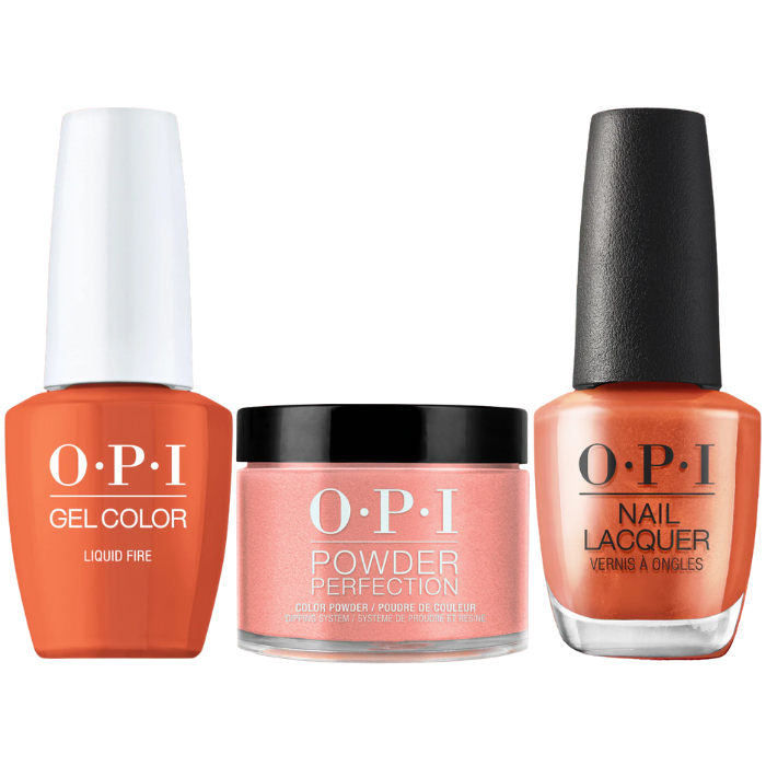OPI Trio - Liquid Fire F020