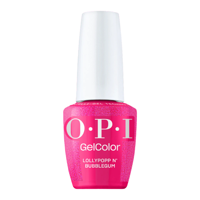 OPI Gel Color - Good Enough To Treat Holiday 2025 - Lollypoppin' Bubblegum GC HRS02