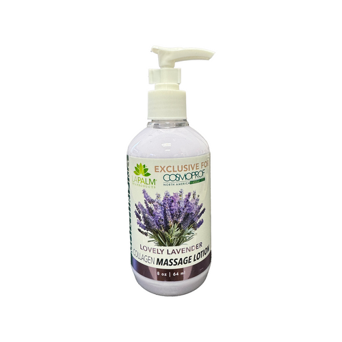 LA PALM Collagen Massage Lotion Lavender 8 oz Single