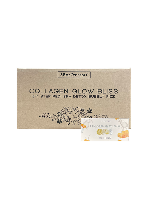 SPA CONCEPT Collagen Bubbly Fizz 6 In 1 - Milk & Honey 48/Box
