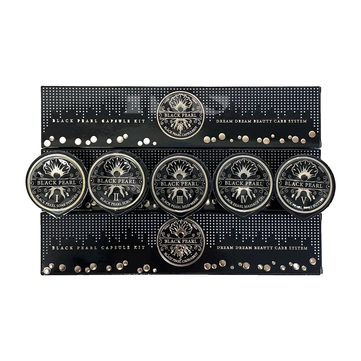 Mystique pedicure 5 step - single - black pearl - pedicure