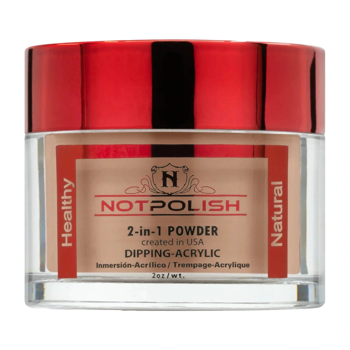 Notpolish 2 in 1 powder - og220 double fudge - dip polish